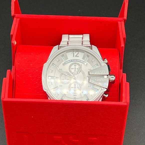 White /Silver Diesel Watch - Picture 1 of 7